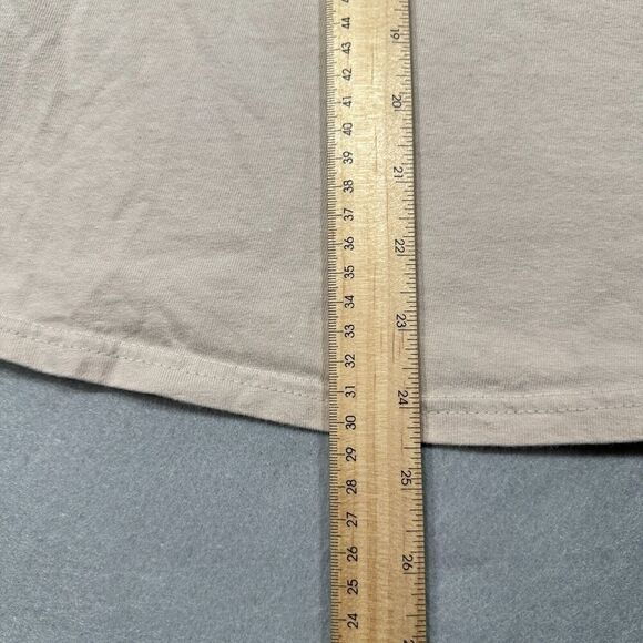 Harley Davidson Shirt Mens Small Beige Graphic Double Sided Fraziers‎ Buford GA - Picture 7 of 9